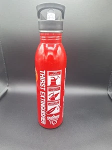W & W Red Glugg Water Bottle Thirst Extinguisher 600ml Water Bottle - Picture 1 of 5