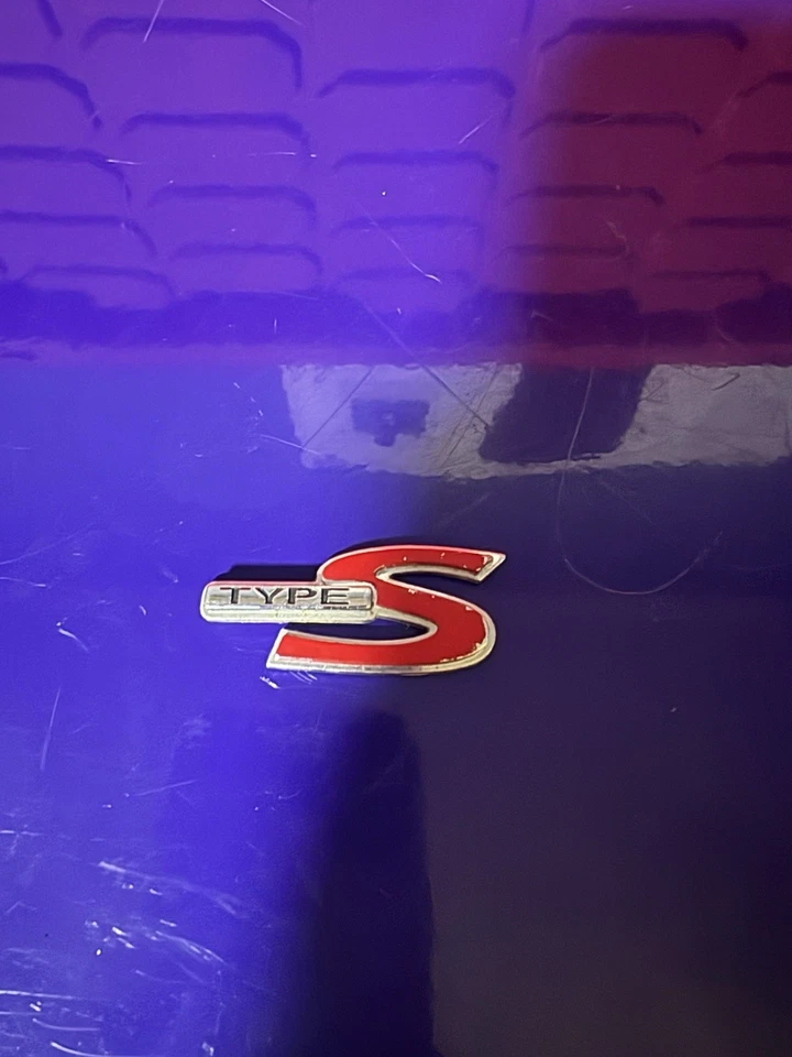 Acura 02-06 RSX Typer S Emblem Badge Chrome Nameplate Honda USDM USED 03 04 05 - Image 1 of 2