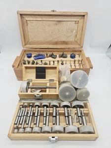 72 Holzlochbits von 1/8" bis 3 1/8" Set in drei Koffern - Bild 1 von 16