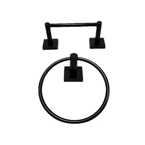 Anello Porta Carta Igienica Bronzo,Set Ferramenta Bagno Strofinato Olio,Mano T... - Foto 1 di 5