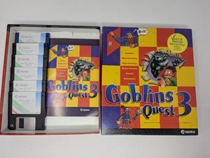 Goblin's Quest 3 MS-DOS 1994 Big Box PC Spiel - Vintage - (3 1/2" FLOPPY) - Bild 1 von 5