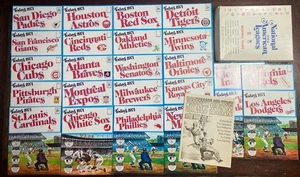 Heute 1971 MLB kompletter Briefmarkensatz in seltener OVP - Bild 1 von 17