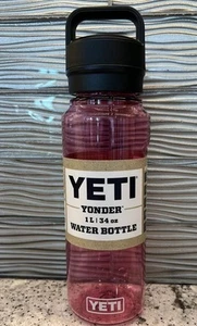 New Yeti Yonder 1L (34oz) Water Bottle Power Pink - Picture 1 of 1