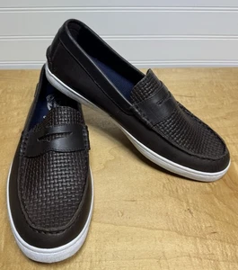 Cole Haan Pinch Weekender Cordovan Stormcloud Penny Loafer Men’s Size 9 - Picture 1 of 9