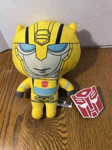 Toy Factory Transformers Hummel Plüsch gelbe Roboter Figur 7 Zoll Kawaii Neu mit Etikett - Bild 1 von 20
