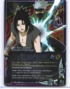 Naruto CCG - Foil - Sasuke Uchiha & Kakashi Hatake - PR-076 - Picture 1 of 1
