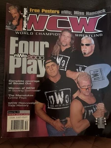 WCW Magazine #59 (2000) w/ MINT nWo 2000 POSTER! Nash, Jarrett, Steiner - Picture 1 of 19