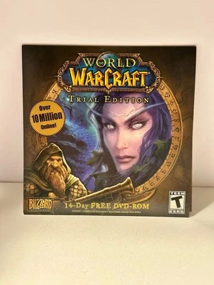 World of Warcraft Trial Edition PC DVD-ROM (14 Day Free) Blizzard Great Collect - Image 1 of 4