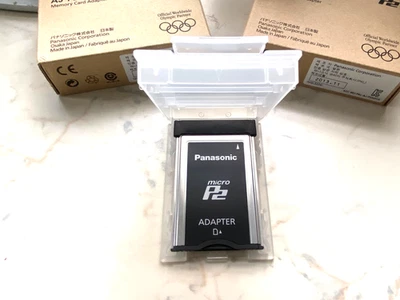 MINT Panasonic AJ-P2AD1 microP2 Adapter PANJP2AD1G - P2 Card Adapter (32GB/64GB) - Image 1 of 2