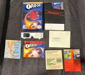 ORB 3D Nintendo NES ~ 100% Complete In Box w Glasses Poster Registration Card! - Picture 1 of 16