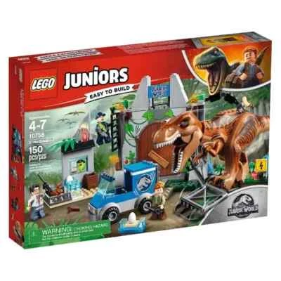 LEGO Juniors Jurassic World 10758 T. Rex Breakout (NUEVO EN CAJA) Nuevo Dinosaurio Sellado Foto 1 de 3