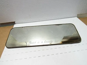 Vintage BUICK Visor Vanity Mirror " Buick Is A Beauty Too " 10" x 3.5" - Picture 1 of 9