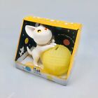 Light Up White Cat With Yarn Savings Bank With LED Light 7 Color Changes New