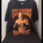 Unique Sought After One Hit Banger Tee - Wrestler Goldberg Who?S Next? Large New