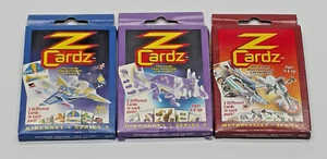 Z Cardz | Flugzeug, Serie 1 | Dinosaurier, Motorräder, Serie 2 | Neu | Z Karten - Bild 1 von 11