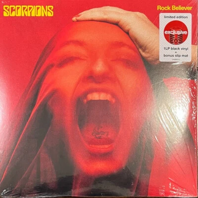 SCORPIONS - Rock Believer - VINYL LP RECORD SEALED + BONUS SLIP MAT - Image 1 of 3