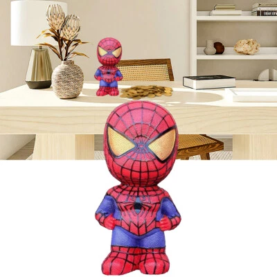 Superhelden Spiderman Sparen Topf Sparschwein Bank Münzspardosen Kinder Geschenk - Bild 1 von 4