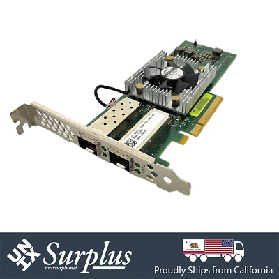 QLogic Dual Port SFP28 25GbE NIC PCIe x8 Network Adapter w/ High Profile Bracket - Image 1 of 4