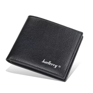 Baellerry Leisure Style Mens Wallet With Card Pockets Beautiful Gift Boxed Black - Picture 1 of 12