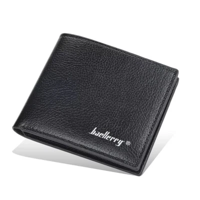 Baellerry Leisure Style Mens Wallet With Card Pockets Beautiful Gift Boxed Black - Image 1 of 4