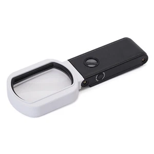 Handheld Magnifier Multifunctional Magnifying Glass 10X/25X Adjustable N0W4 - Picture 1 of 12