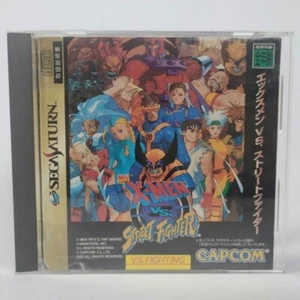 Sega Saturn X Men vs Street Fighter Japan SS - Picture 1 of 1