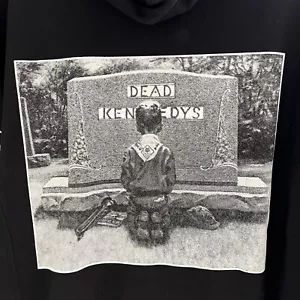 2014 SS14 Supreme Dead Kennedys Grave Hoodie Hooded Sweatshirt Black Sz M Medium - Picture 1 of 8