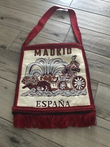 Madrid Espana Fashion Tote Boho Fringe Bag - Picture 1 of 1