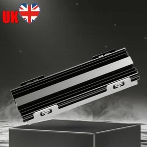 M.2 SSD Cooler Aluminum Alloy NVME Heatsink for NVME M.2 2280 SSD (Black) - Afbeelding 1 van 8