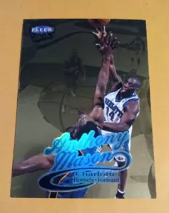 1998-99 Fleer Ultra Gold Medallion Anthony Mason NBA Card #54G - Hornets - Picture 1 of 2