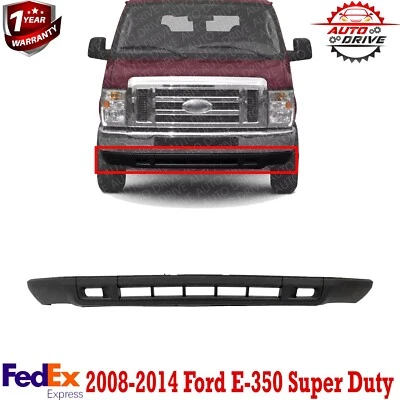 Front Lower Valance Textured For 2008-2014 Ford Econoline VAN E-350 Super Duty Foto 1 de 4