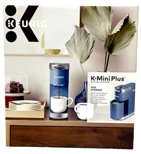 Keurig K Mini Plus Single Serve K Cup Pod Coffee Maker Evening Teal SEALED - Picture 1 of 7