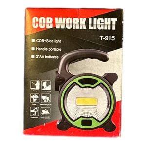 COB Portable LED Work Light 3*AA Batteries T-915 Fishing Mountaineering - 16E - Picture 1 of 1