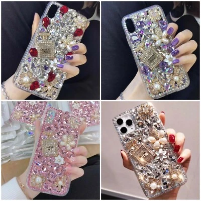 Cute Girl Diamond Phone Case Cover For Iphone 12 Iphone 12 pro Iphone 11 phone 7 - Image 1 of 4