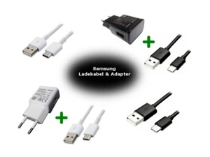 Samsung USB-C Ladegerät Ladeadapter USB-C TYP-C Datenkabel Ladekabel - Bild 1 von 7
