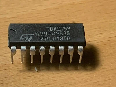  TDA1175P - ST MICRO IC - DEFLECTION VERT LN - 16 PIN DIP. Foto 1 de 3