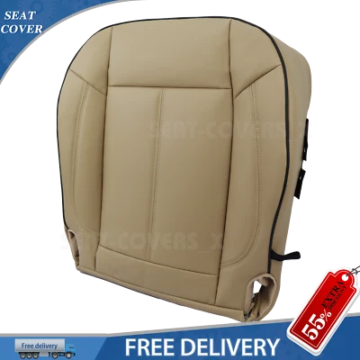 Hummer H3 For 2006-2008 2009 2010 Driver Bottom Leather Seat Cover Cashmere TAN - Image 1 of 4