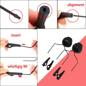 Kask taktyczny ARC Track Adapter do nauszników sportowych Howard Leight Impact - Zdjęcie 1 z 6