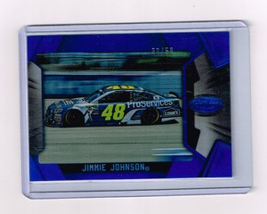 2016 CERTIFIED BLUE JIMMIE JOHNSON LOWES INSERT CARD#51 /50