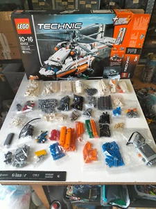 LEGO TECHNIC FRACHTHUBSCHRAUBER SET 42052 GEBRAUCHT KOMPLETT - Bild 1 von 6