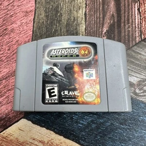 Asteroids Hyper 64 Nintendo 64 N64 Authentic Tested Working - Picture 1 of 8