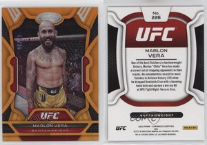 2023 Panini Chronicles UFC Certified Orange /25 Marlon Vera #226