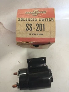Standard Ignition Solenoid Switch 12 Volt System SS 201 - Picture 1 of 3