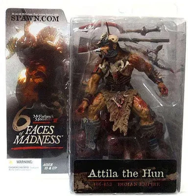 Juguetes McFarlane Atila the Hun Faces of Madness MONSTRUOS Sin usar, en caja NUEVO Foto 1 de 4