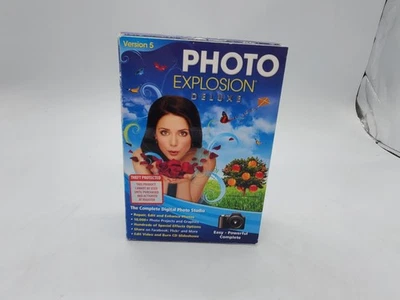 Photo Explosion 5.0 Deluxe Imaging & Bonus Album Plus Software ~ Brand New! - Image 1 of 4