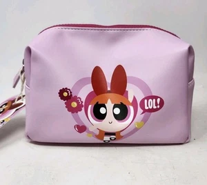 Borsa cosmetica Powerpuff Girls MINISO Blossom porta trucco zip nuova con etichette PPG - Foto 1 di 8