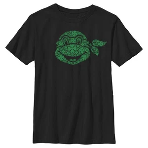 Boy's Teenage Mutant Ninja Turtles St. Patrick's Day Michelangelo Shamrock Fill - Picture 1 of 17