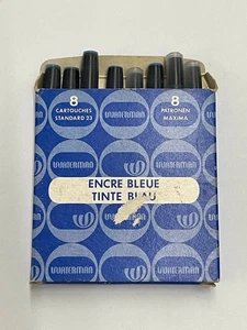 8 TINTENPATRONEN BLAU FÜR WATERMAN FÜLLFEDERHALTER 52092 - Bild 1 von 2