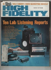 High Fidelity Mag Ten Lab/Listening Reports March 1977 080521nonr - Imagen 1 de 1