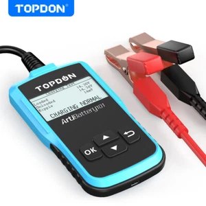 TOPDON AB101 Profi Auto KFZ Batterietester Batterie Prüfer Diagnose Tester 12V  - Zdjęcie 1 z 13